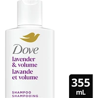 Shampooing pour Cheveux Fins et Plats, Dove Lavande & Volume  avec Soin Bio-Protéine Liquide, 355 ML