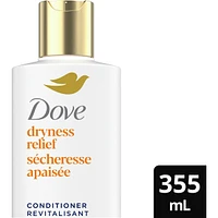 Dove Dryness & Itch Relief Conditioner for Dry and Itchy scalp,   with Liquid Bio-Protein Care technology 355 ML
