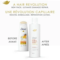 Dove Mango & Smooth Shampoo for Dull & Dry Hair  with Liquid Bio-Protein Care Technology, 355 ML