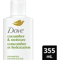 Dove Cucumber Moisture Shampoo for Dull & Dry Hair,  with Liquid Bio-Protein Care, 355 ML