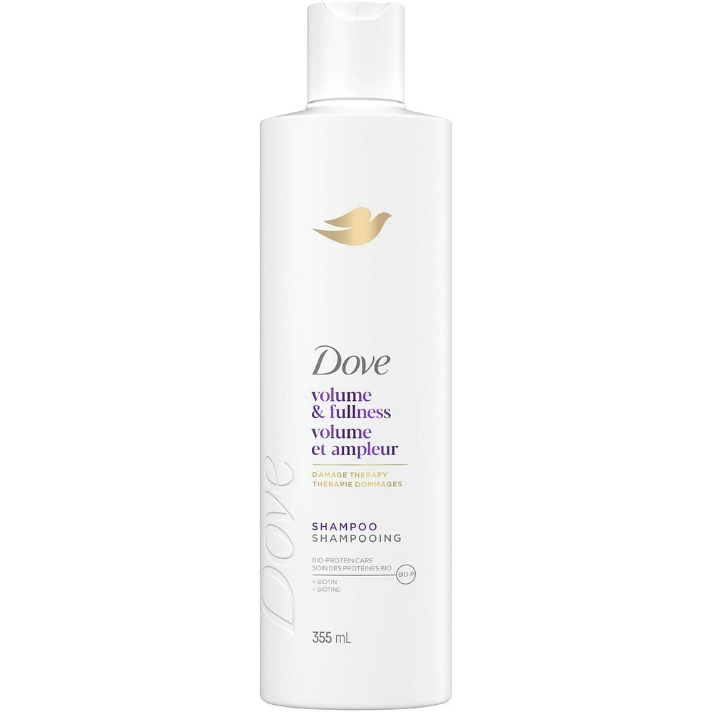 Dove Volume And Fullness Shampoo for Flat Hair, with Liquid Bio-Protein Care 355 ML