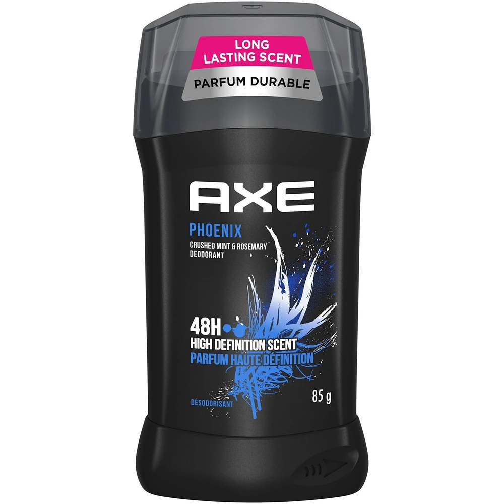 AXE Deodorant Stick for Long Lasting Odour Protection Phoenix Crushed Mint & Rosemary Mens Deodorant Formulated Without Aluminum 85 g