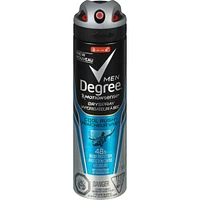 Degree Men Dry Spray Antiperspirant Cool Rush antibacterial odour protection 107 GR