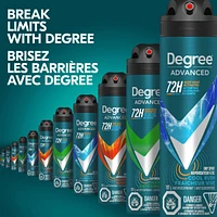 Degree Men Dry Spray Antiperspirant Cool Rush antibacterial odour protection 107 GR