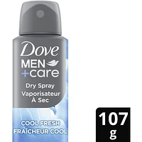 Dove Men+Care Dry Spray Antiperspirant Cool Fresh antibacterial odour protection 107 GR