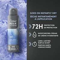 Dove Men+Care Dry Spray Antiperspirant Cool Fresh antibacterial odour protection 107 GR