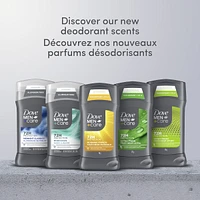 Dove Men+Care Antiperspirant Stick Stain Defense Clean antibacterial odour protection 76g