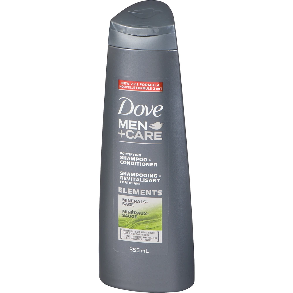 Dove Men+Care Shampoo+Conditioner Minerals+Sage 355 ML