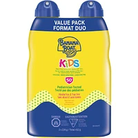 Kids Tear Free Sunscreen Spray Spf 50+ Twin Pack