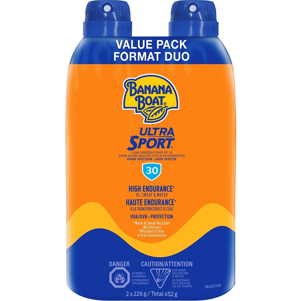 Ultra Sport™ Sunscreen Spray Spf 30 Twin Pack