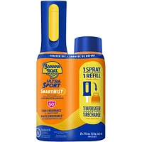 Banana Boat® Ultra Sport SmartMist™ Sunscreen Starter Kit SPF 50+ 2 x 170mL