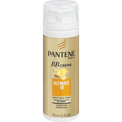 Pantene Pro-V Nutrient Boost 10 in 1 Beauty Balm Cream for Softness, Strength and Shine, 151 mL