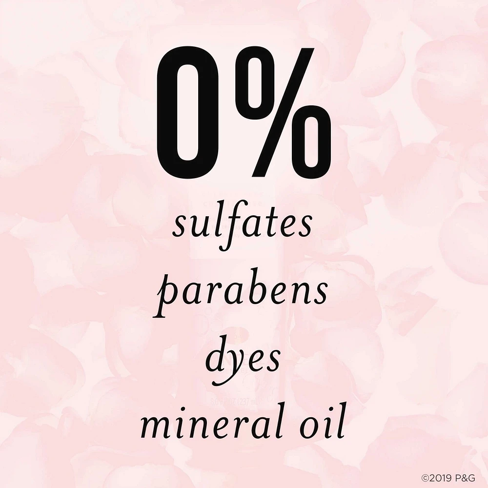 Pantene Nutrient Blends Miracle Moisture Boost Rose Water Conditioner for Dry Hair, Sulfate Free, 237 mL