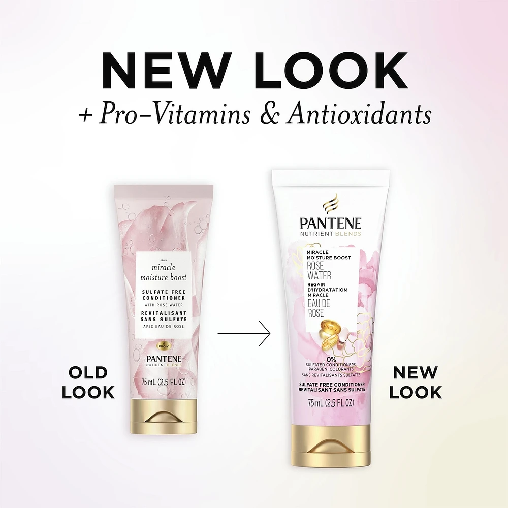 Nutrient Blends Miracle Moisture Boost Rose Water Sulfate Free Conditioner