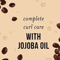 Pantene Nutrient Blends Complete Curl Care Conditioner with Jojoba Oil for Curly Hair, Silicone Free, 237 mL