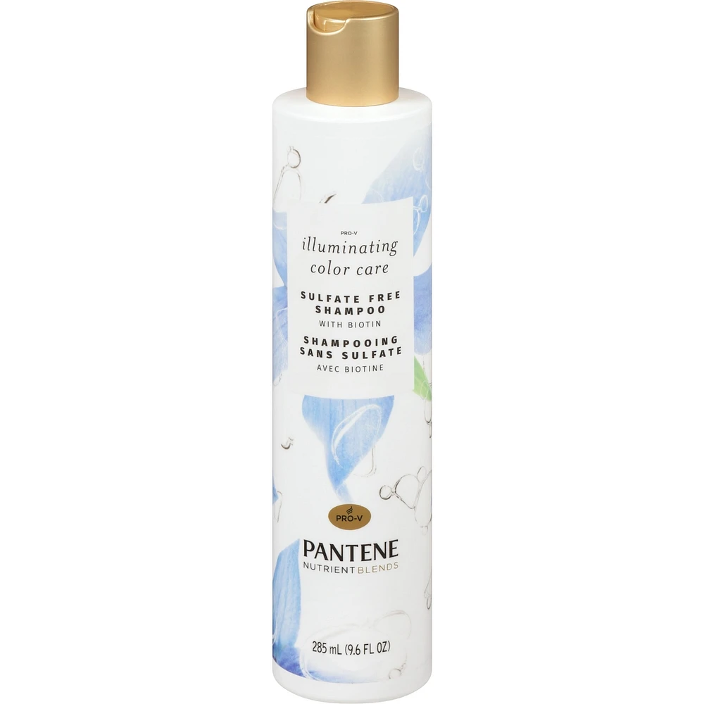 Pantene Illuminating Colour Care Shampoo, Sulfate Free Colour Protection, 285 mL