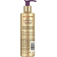 Gold Series from Pantene Sulfate-Free Leave-On Detangling Milk Treatment with Argan Oil for Curly, Coily Hair, 225 mL