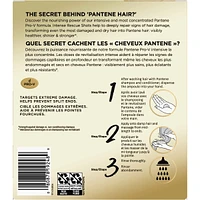 Pantene Miracle Intense Rescue Shots Dry Hair Treatment – 4 Count, 15 mL each
