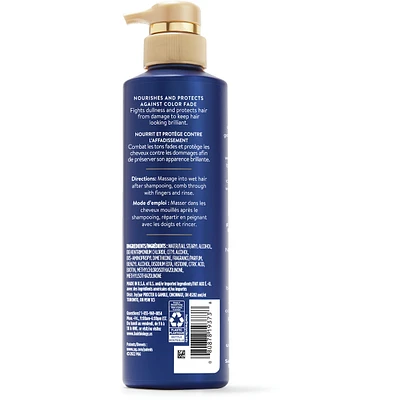 Biotin Color Brilliance Sulfate Free Conditioner, Protects From Damage, Dullness, For Coarse, Gray and Color-Treated Hair