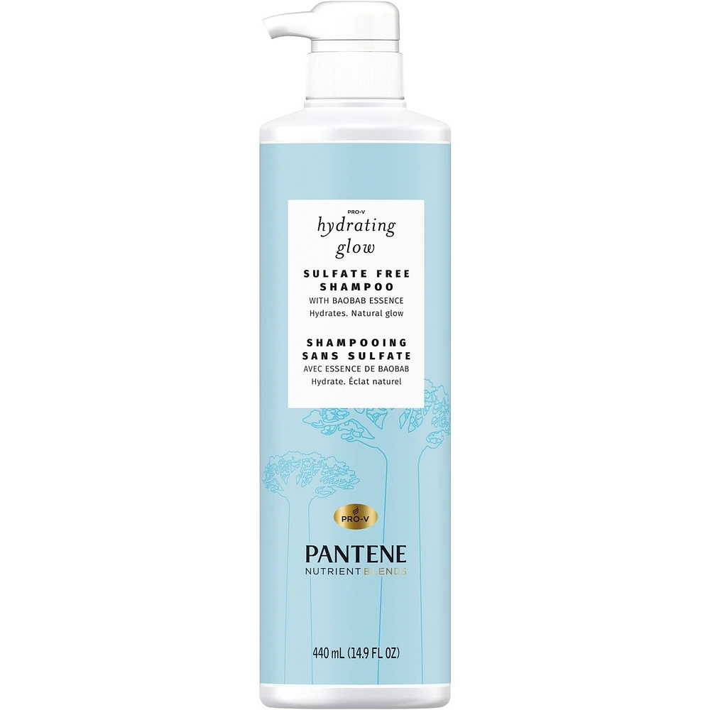 NUTRIENT BLENDS Miracle Moisture Boost with Rose Water SULFATE FREE SHAMPOO, 440 mL