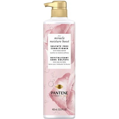 NUTRIENT BLENDS Miracle Moisture Boost with Rose Water SULFATE FREE CONDITIONER, 400 mL