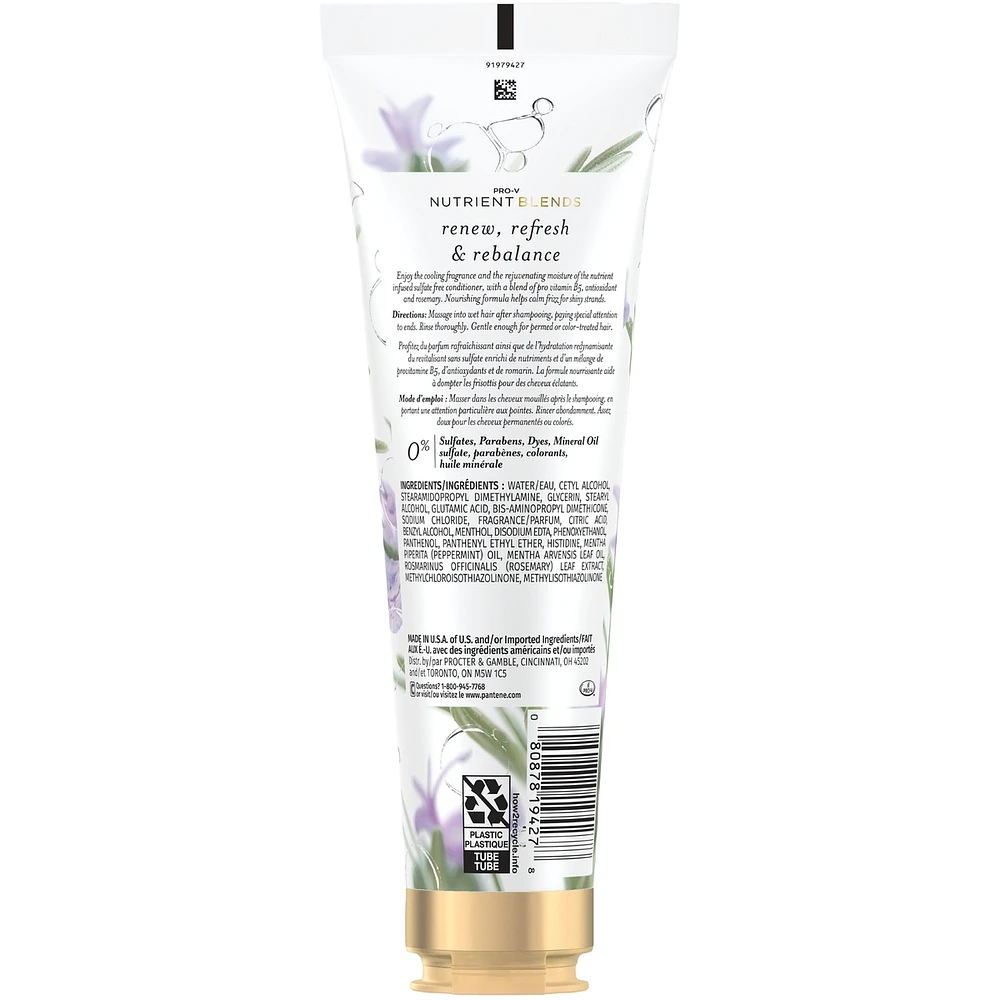 NUTRIENT BLENDS Rosemary SULFATE FREE CONDITIONER, 237 mL