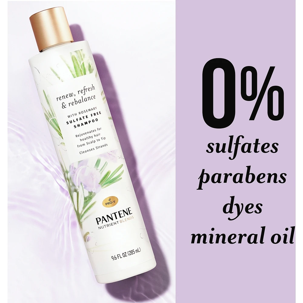 NUTRIENT BLENDS Rosemary SULFATE FREE SHAMPOO, 285 mL