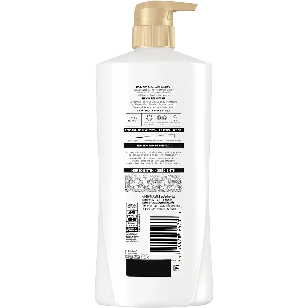 PRO-V Volume & Body Conditioner, 16.0oz/476mL