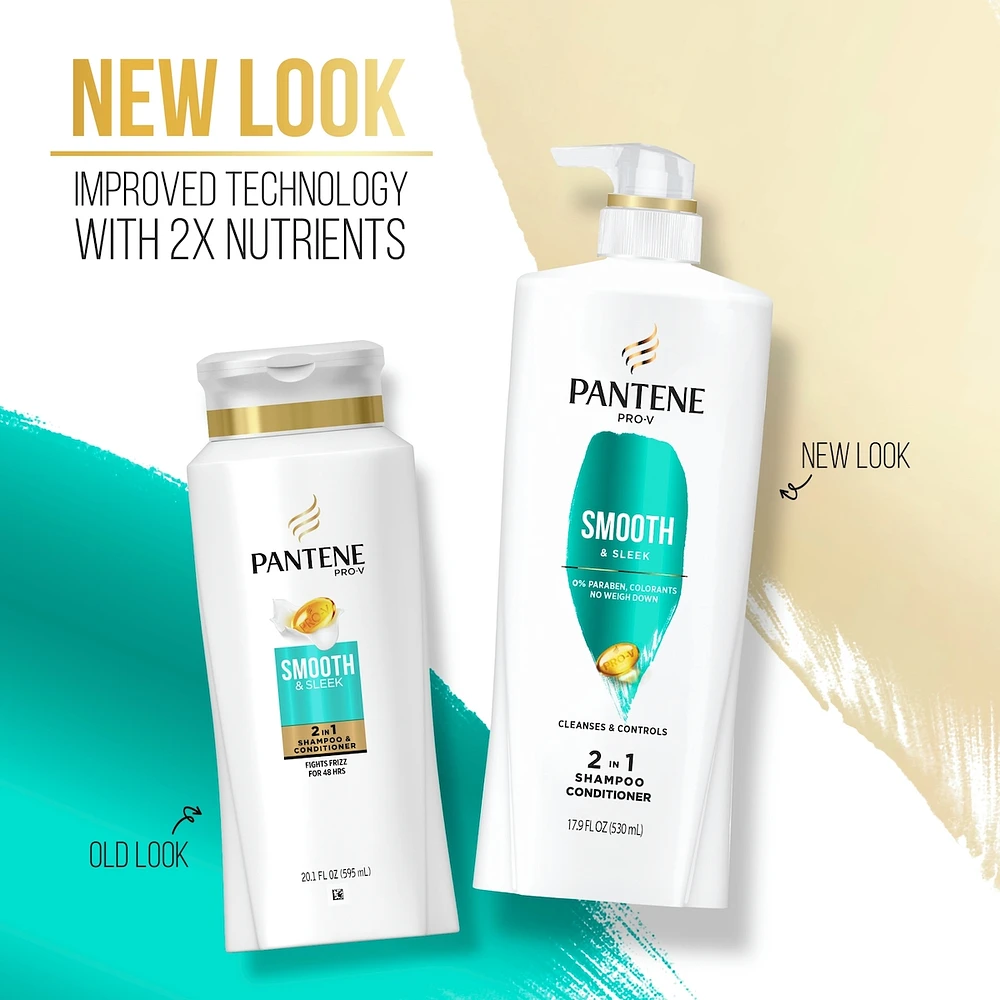 PRO-V Smooth & Sleek 2in1 Shampoo and Conditioner