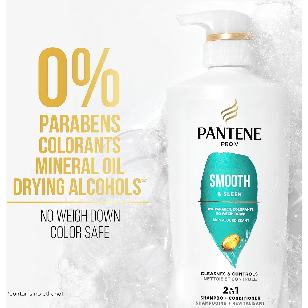 PRO-V Smooth & Sleek 2in1 Shampoo and Conditioner