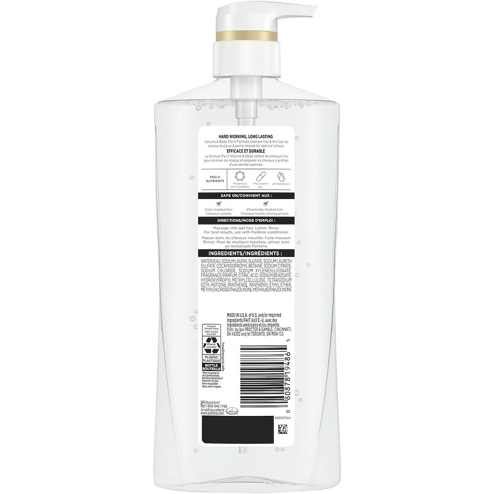 PRO-V Volume & Body Shampoo, 17.9oz/530mL