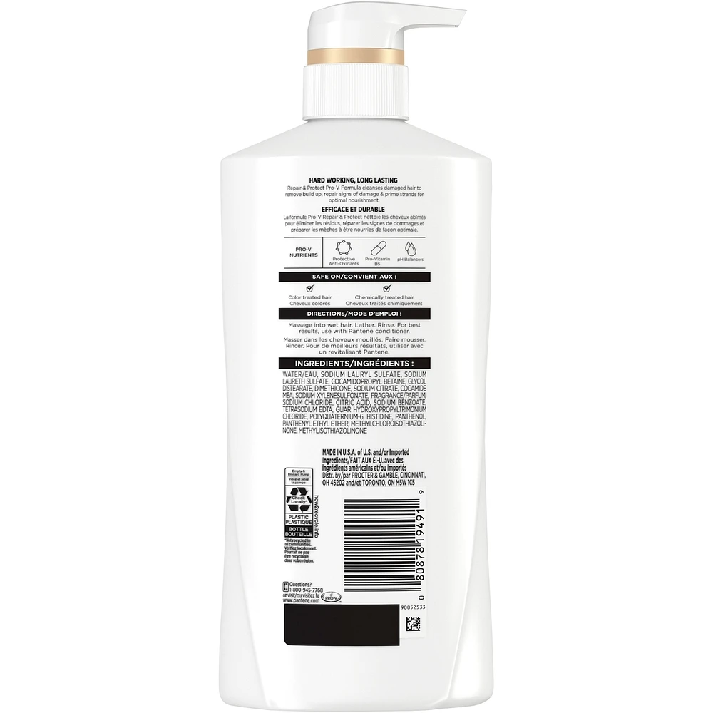 PRO-V Repair & Protect Shampoo, 17.9 oz/530 mL