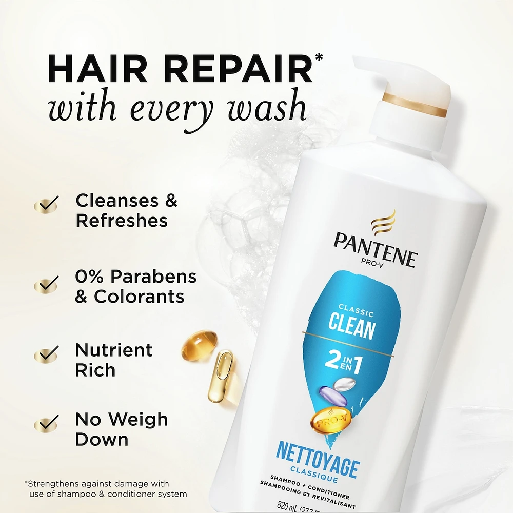Classic Clean 2-in-1 Shampoo & Conditioner