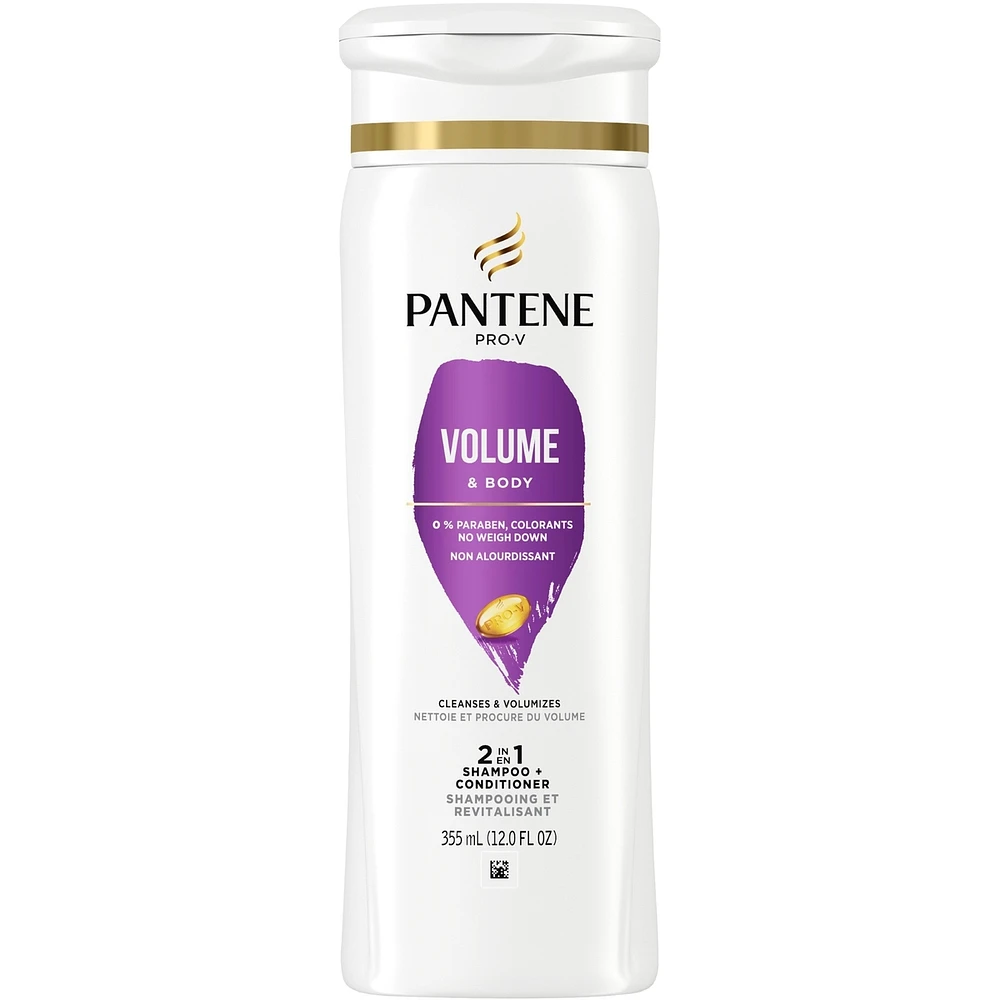 PRO-V Volume & Body 2in1 Shampoo + Conditioner, 12.0oz/355mL