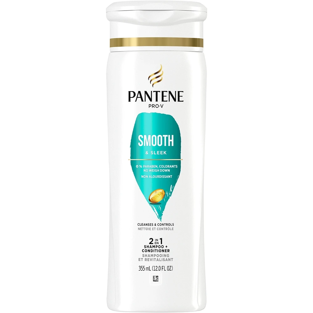 Smooth & Sleek 2in1 Shampoo and Conditioner, 12.0oz/355mL