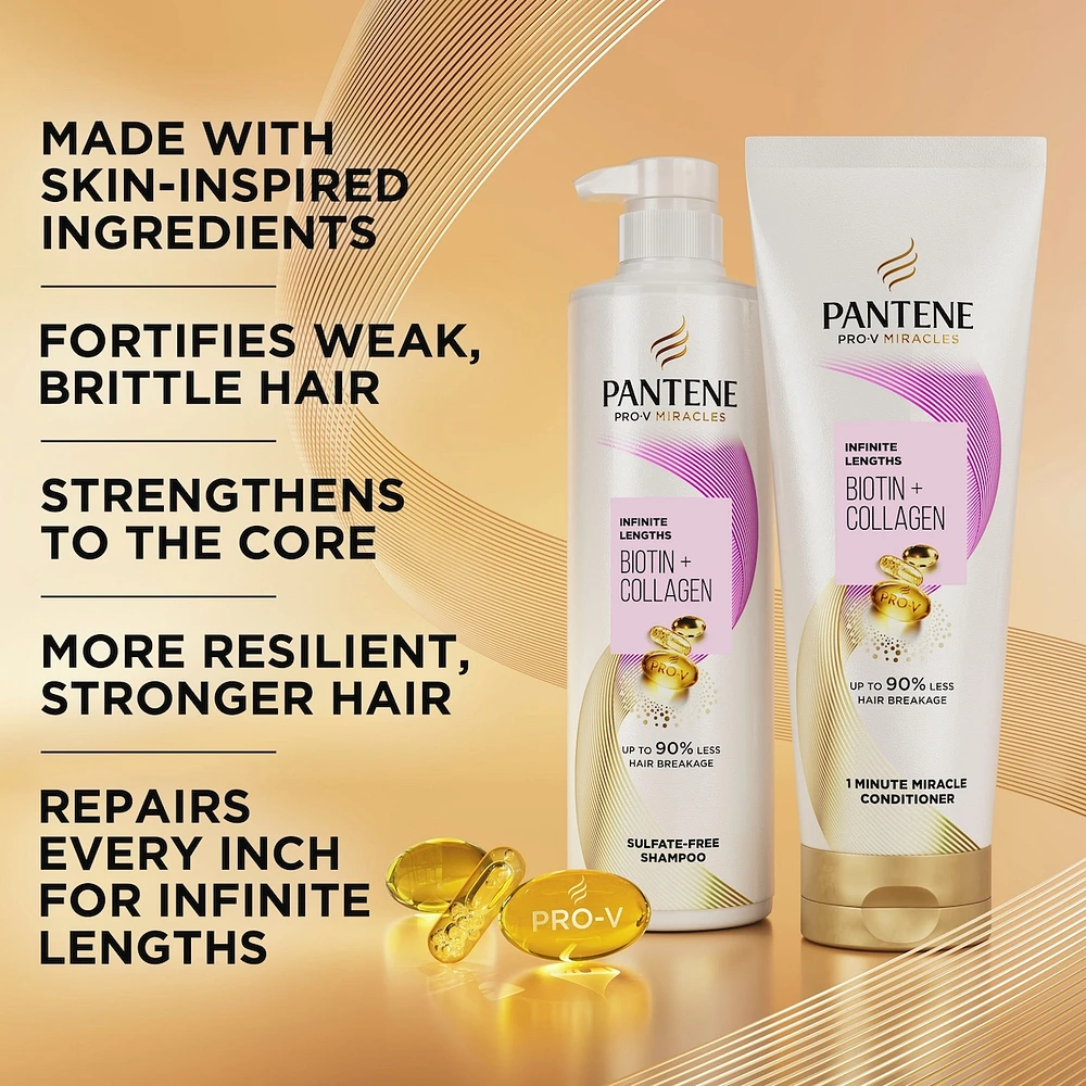 Pro-V Miracles Infinite Lengths Biotin + Collagen 1 Minute Miracle Conditioner