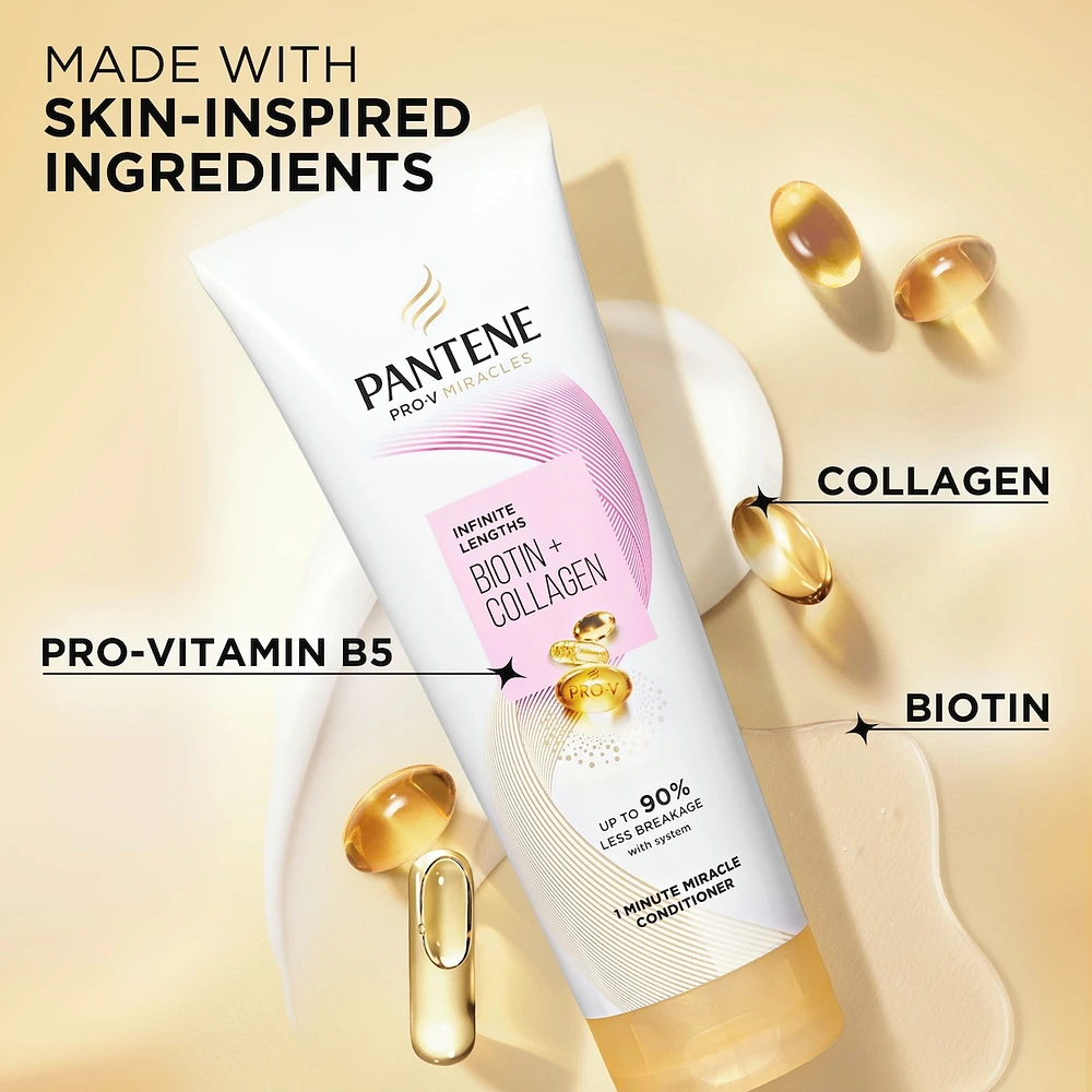Pro-V Miracles Infinite Lengths Biotin + Collagen 1 Minute Miracle Conditioner