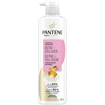 Pro-V Miracles Infinite Lengths Biotin + Collagen Sulfate-Free Shampoo