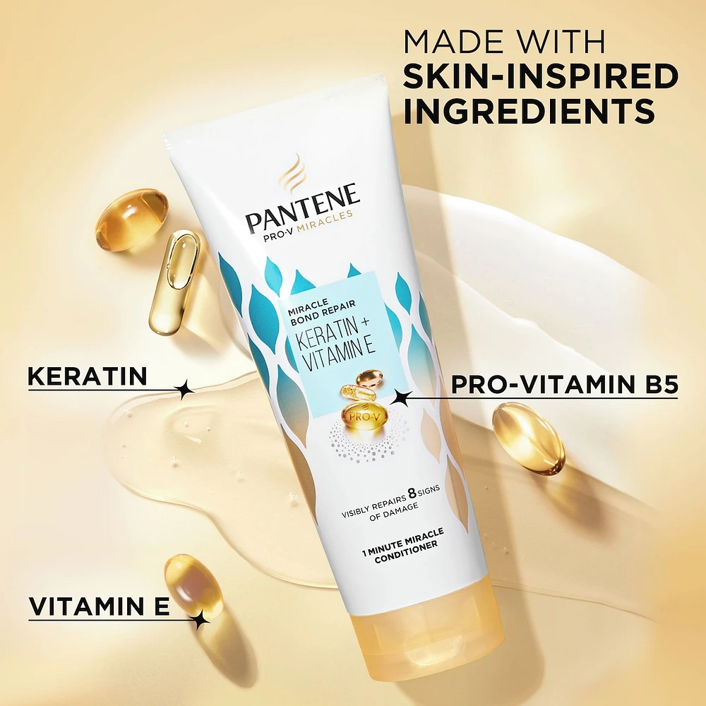 Pro-V Miracles Bond Repair Keratin + Vitamin E 1 Minute Miracle Conditioner