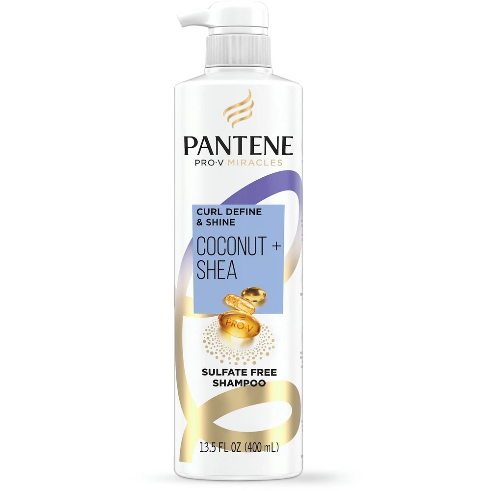 Pro-V Miracles Curl Define & Shine Coconut + Shea Sulfate-Free Shampoo