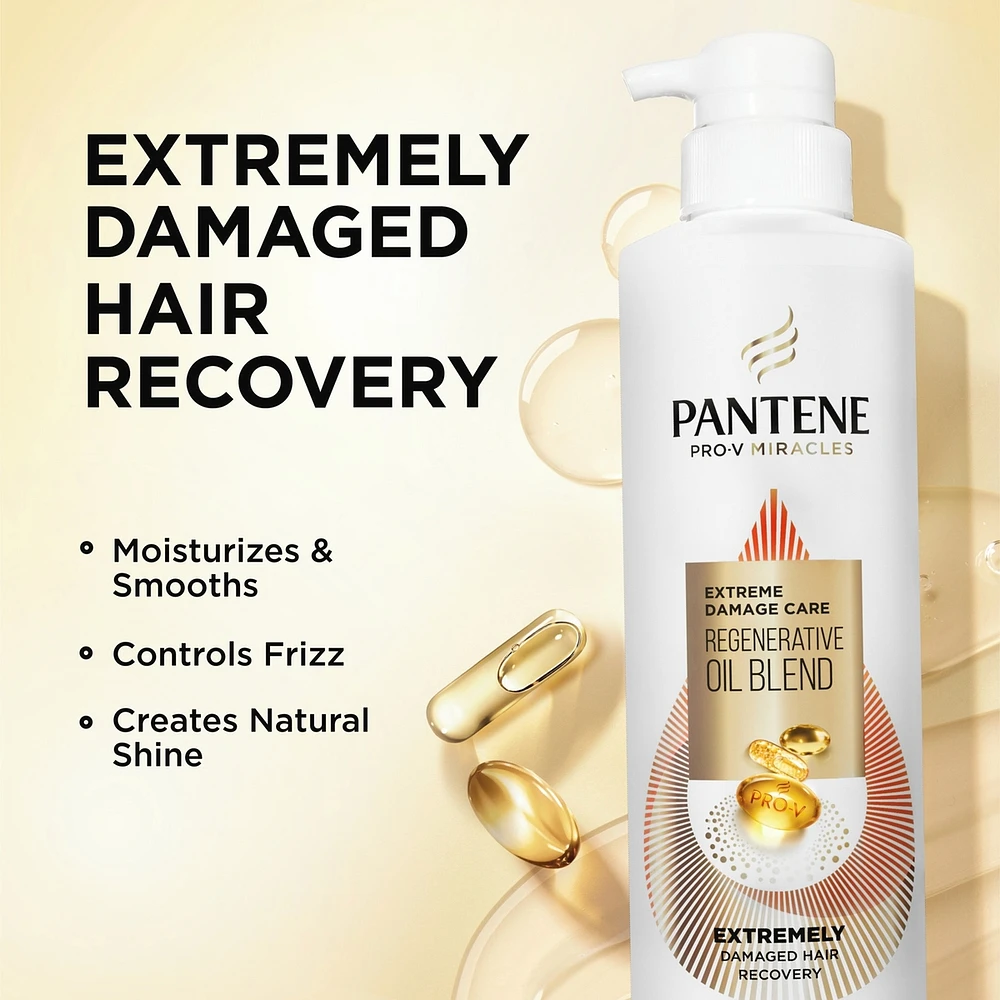 Pro-V Miracles Extreme Damage Care Regenerative Oil Blend Sulfate Free Shampoo