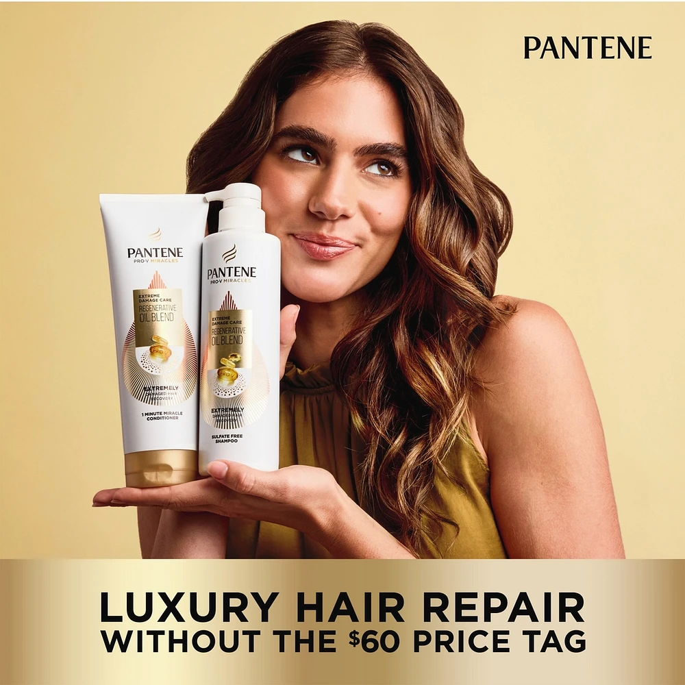Pro-V Miracles Extreme Damage Care Regenerative Oil Blend Sulfate Free Shampoo