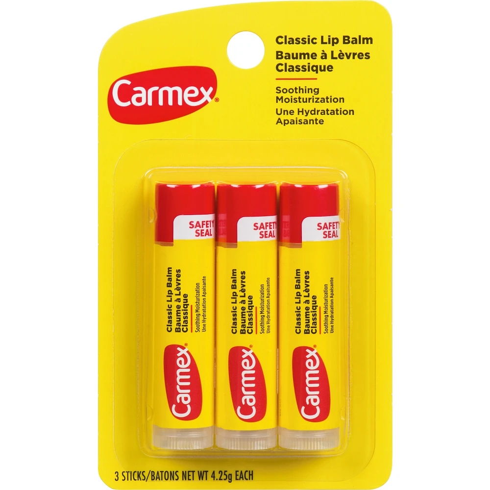 Classic Lip Balm - 3 Sticks x 4.25g