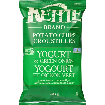 Croustilles yogourt et oignon vert