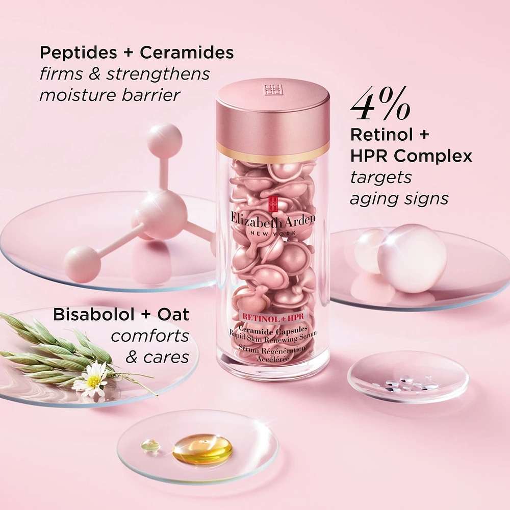 RETINOL + HPR Ceramide Capsules Rapid Skin Renewing Serum