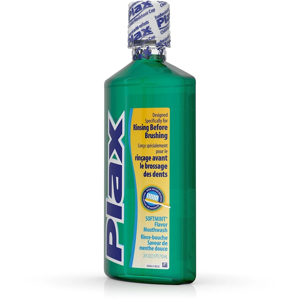 Plax Mouthwash, SoftMint 710 ML