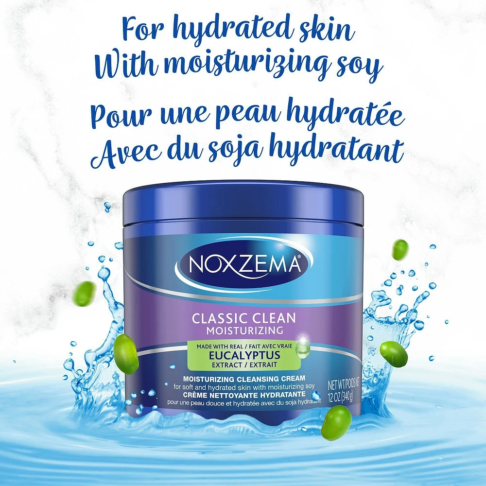 Classic Clean Cream for soft and hydrated skin Moisturizing Cleansing dermatologist tested