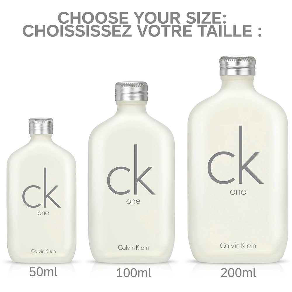CK One Eau de Toilette for Men & Women, Unisex