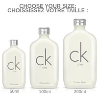 CK One Eau de Toilette for Men & Women, Unisex