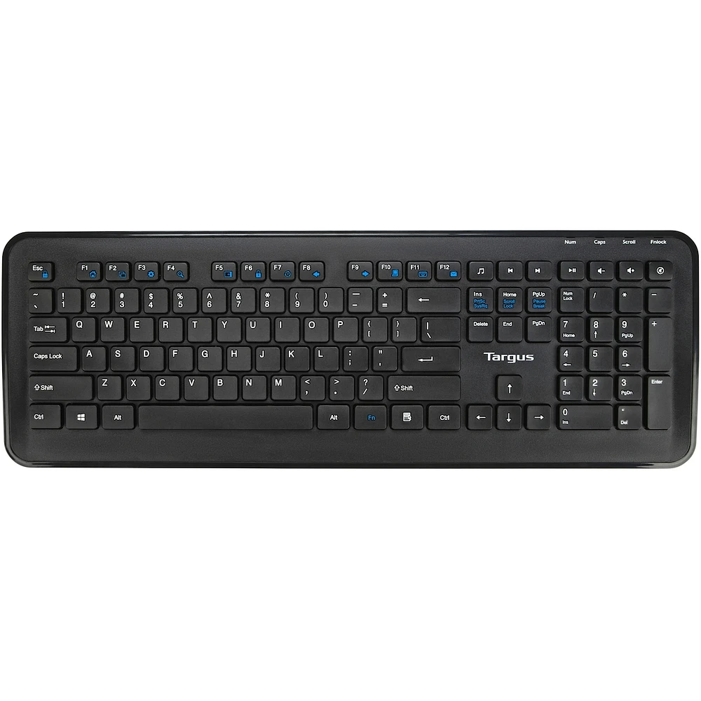 Wireless Mouse and Full-size Multi-media Keyboard Combo